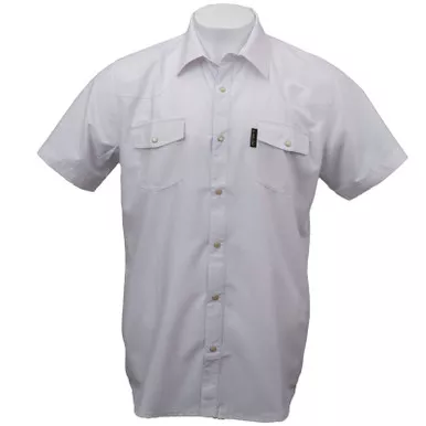 OUTBACK TRADING Men's Moab Western Snap Bamboo Short Sleeve Shirt (40314)