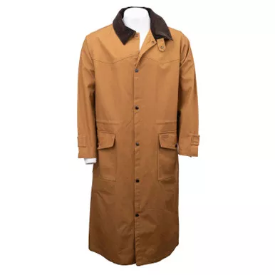 OUTBACK TRADING Unisex Canvas Duster Coat (29896-CVS)