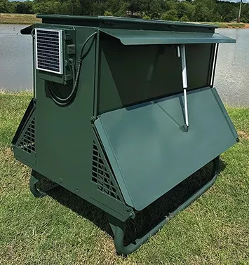 Outback Wildlife Feeders | Cottonseed Feeder Access Control System | 48″ Width | Precision Deer Management Feeder | For Camps, Tailgates & Outdoor Living