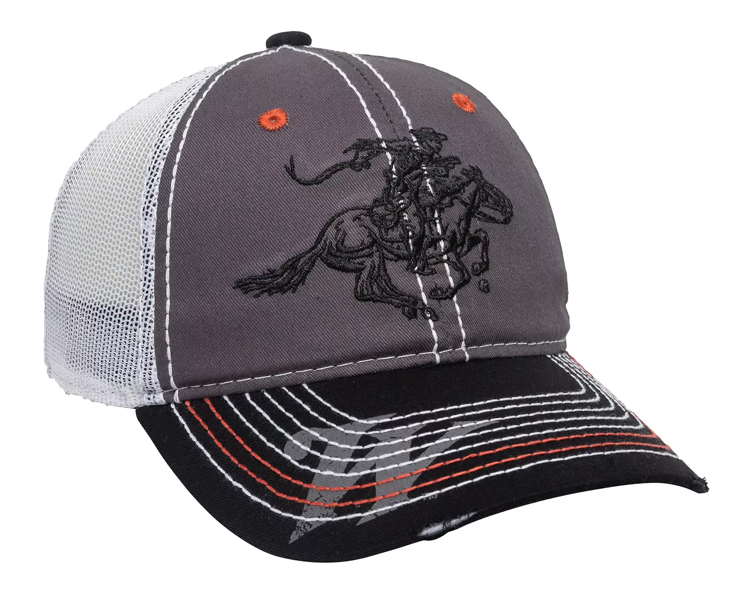Outdoor Cap Winchester Cap Cotton Twill Black/Charcoal/White Unstructured OSFA