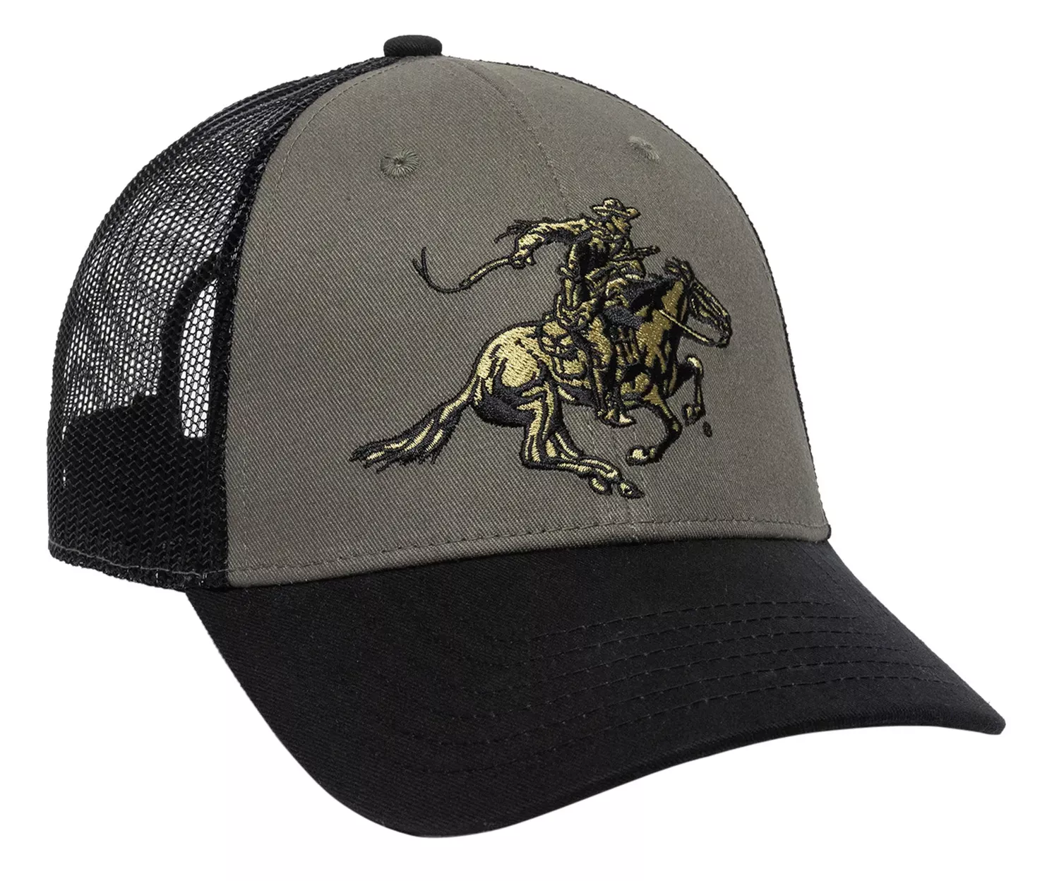 Outdoor Cap Winchester Cap Cotton Twill Black/Olive Structured OSFA