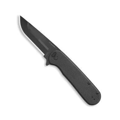 Outdoor Edge Razor VX3 Replaceable Blade Ceramic Bearing Flipper EDC Folding Knife 3.00" 420J2 Drop Point Blade, G10 or Micarta Handle and Reversible Deep Carry Pocket Clip