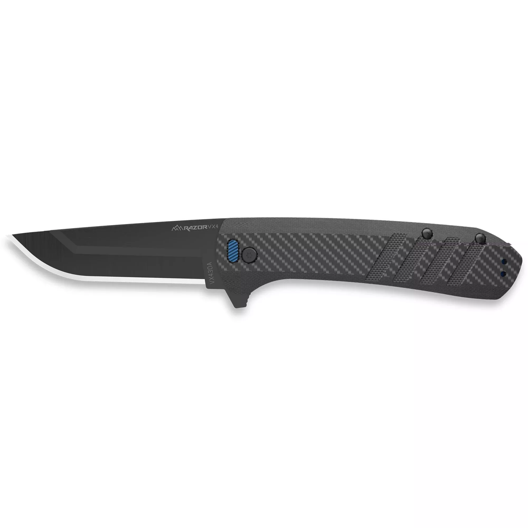 Outdoor Edge Razor Vx4 3″ Fldr – Carbon Weave Over G10