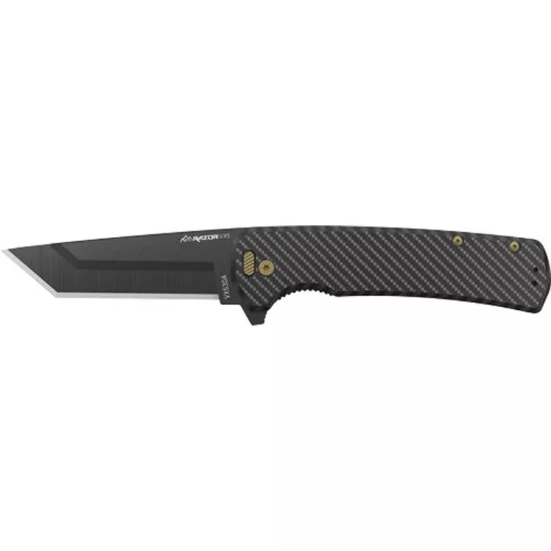 Outdoor Edge Razor Vx5 Carbon Knife with 4 Blades and G10 Handle