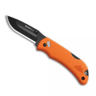 Outdoor Edge RazorMini Folding Pocket Knife 2.20" 420J2 Drop Point Plain Edge Blade, ABS polymer Handle