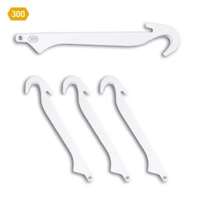 Outdoor Edge RRG30-4 3.00" Gutting Replacement Blades, Stainless, 4-Pack