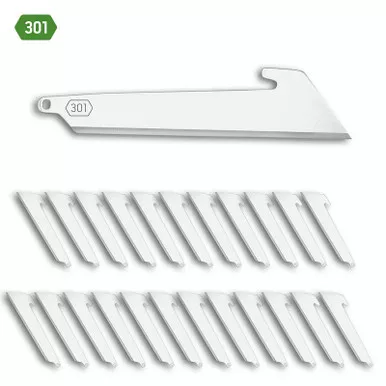 Outdoor Edge RRU30-24 3.00" Utility Replacement Blades, Stainless, 24-Pack