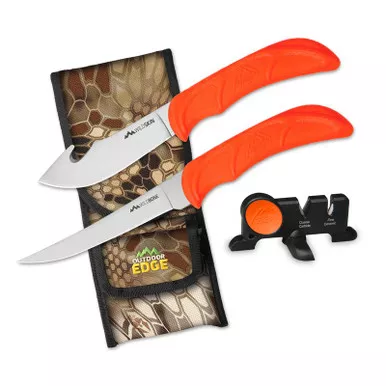 Outdoor Edge WB-4C WildBone™ Skinning/Deboning Combo Knife Set