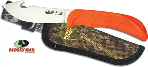 Outdoor Edge Wild Skin 4.0" - Guthook Knife W/ Mo Sheath