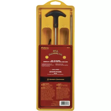 Outers 96217 Cleaning Kit 22 Caliber Rifle Aluminum Rods, Clear