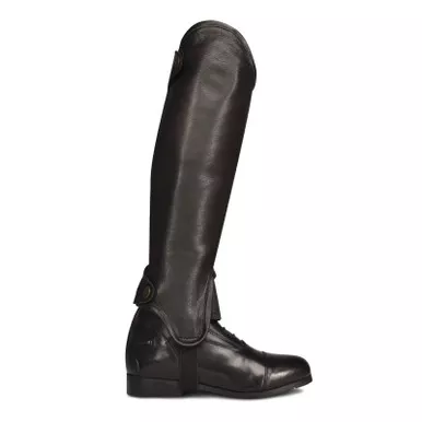 OVATION Women's Precise Fit Leather Calf 15 Black Half Chap (467583C15)