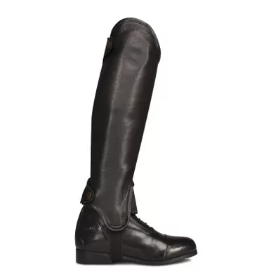 OVATION Women's Precise Fit Leather Calf 16 Black Half Chaps (467583C16)