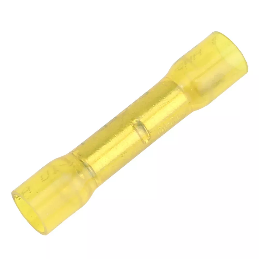 Pacer 12-10 AWG Heat Shrink Butt Connector – 100 Pack