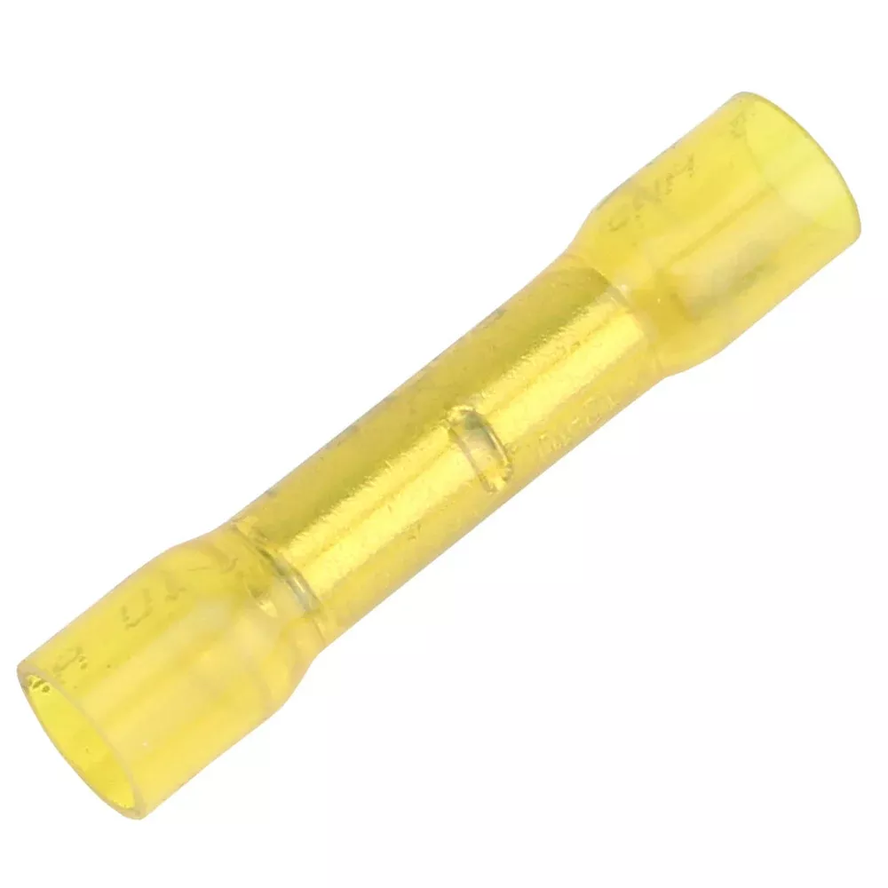 Pacer 12-10 AWG Heat Shrink Butt Connector – 3 Pack