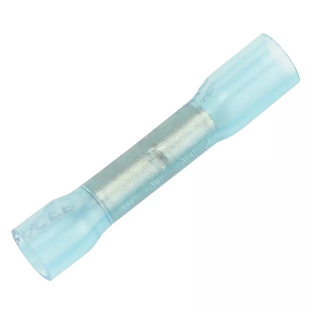 Pacer 16-14 AWG Heat Shrink Butt Connector – 100 Pack