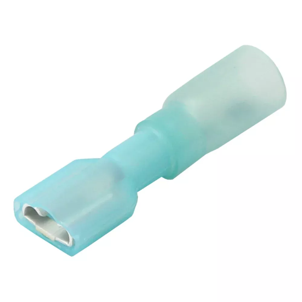 Pacer 16-14 AWG Heat Shrink Female Disconnect – 100 Pack