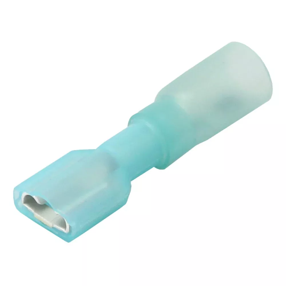 Pacer 16-14 AWG Heat Shrink Female Disconnect – 25 Pack
