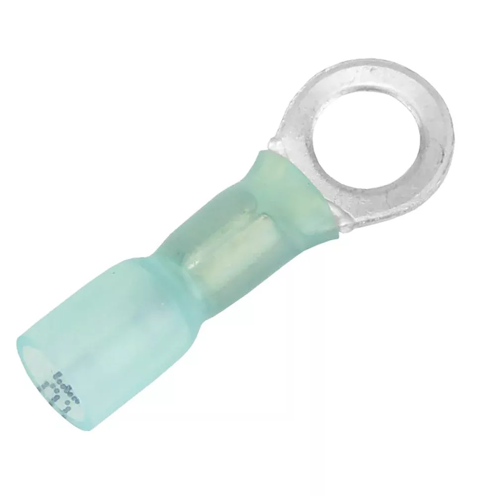Pacer 16-14 AWG Heat Shrink Ring Terminal – 1/4″ Stud Size – 25 Pack