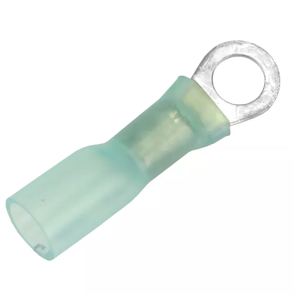 Pacer 16-14 AWG Heat Shrink Ring Terminal – #10 Stud Size – 3 Pack