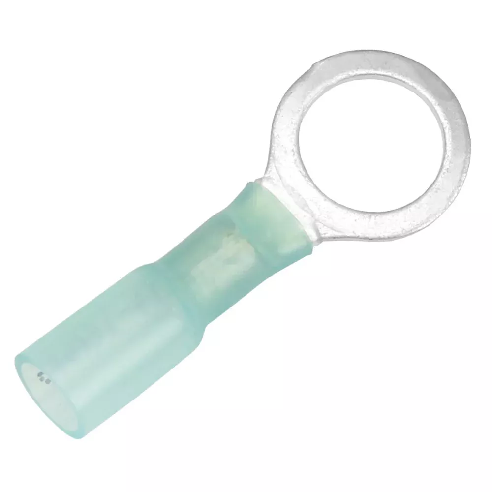 Pacer 16-14 AWG Heat Shrink Ring Terminal – 3/8″ Stud Size – 100 Pack