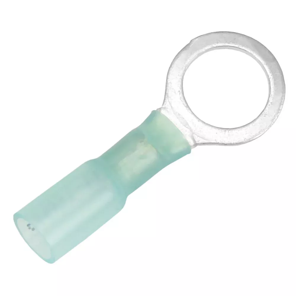 Pacer 16-14 AWG Heat Shrink Ring Terminal – 3/8″ Stud Size – 3 Pack