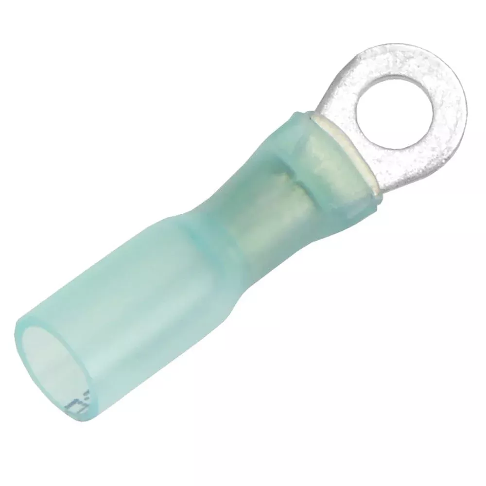 Pacer 16-14 AWG Heat Shrink Ring Terminal – #8 Stud Size – 3 Pack