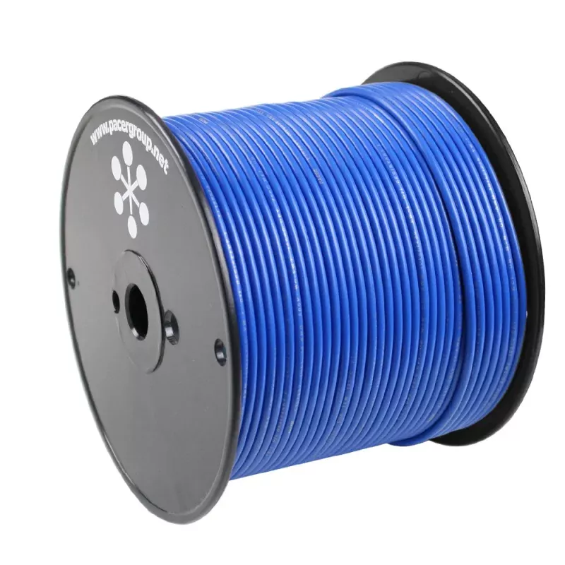 Pacer Blue 16 AWG Primary Wire – 500′