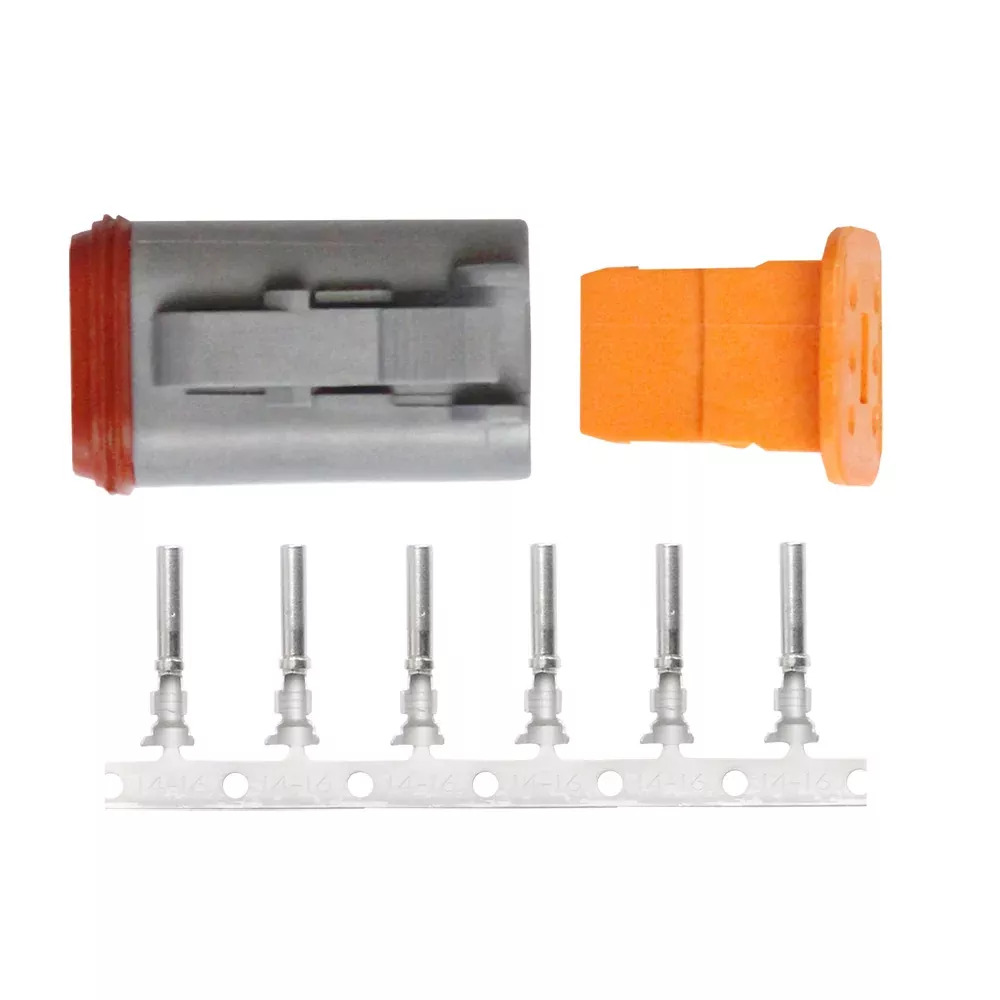 Pacer DT Deutsch Plug Repair Kit – 14-18 AWG (6 Position)