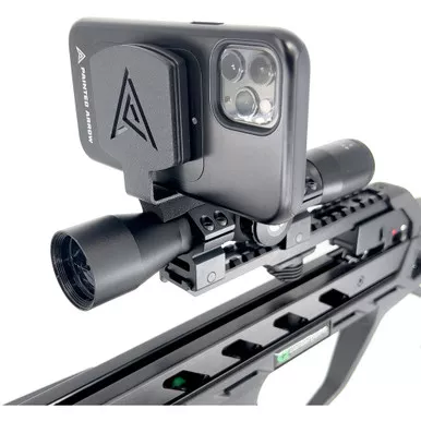 Painted Arrow MAGX-001K Max Pro X Magnetic Phone Mount for Crossbows, Black