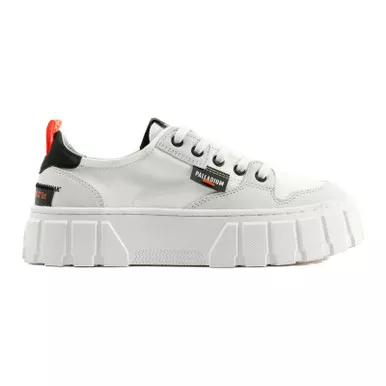 PALLADIUM BOOTS Pallatower Lo Star White Shoes (98574-116)