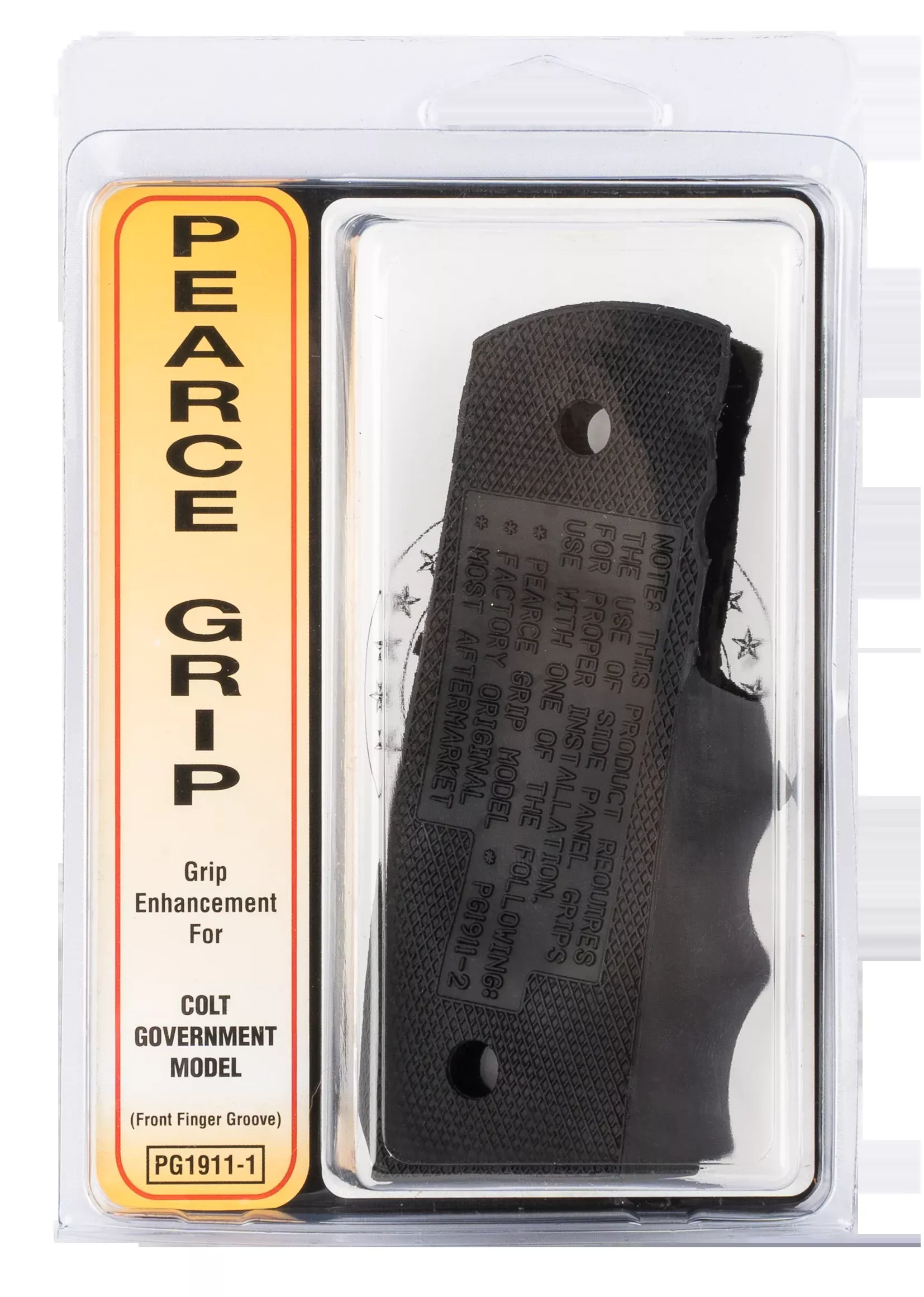 Pearce Grip Finger Groove - Insert For Colt 1911