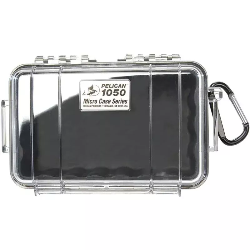 Pelican Waterproof 1050 Micro Case Black/Clear