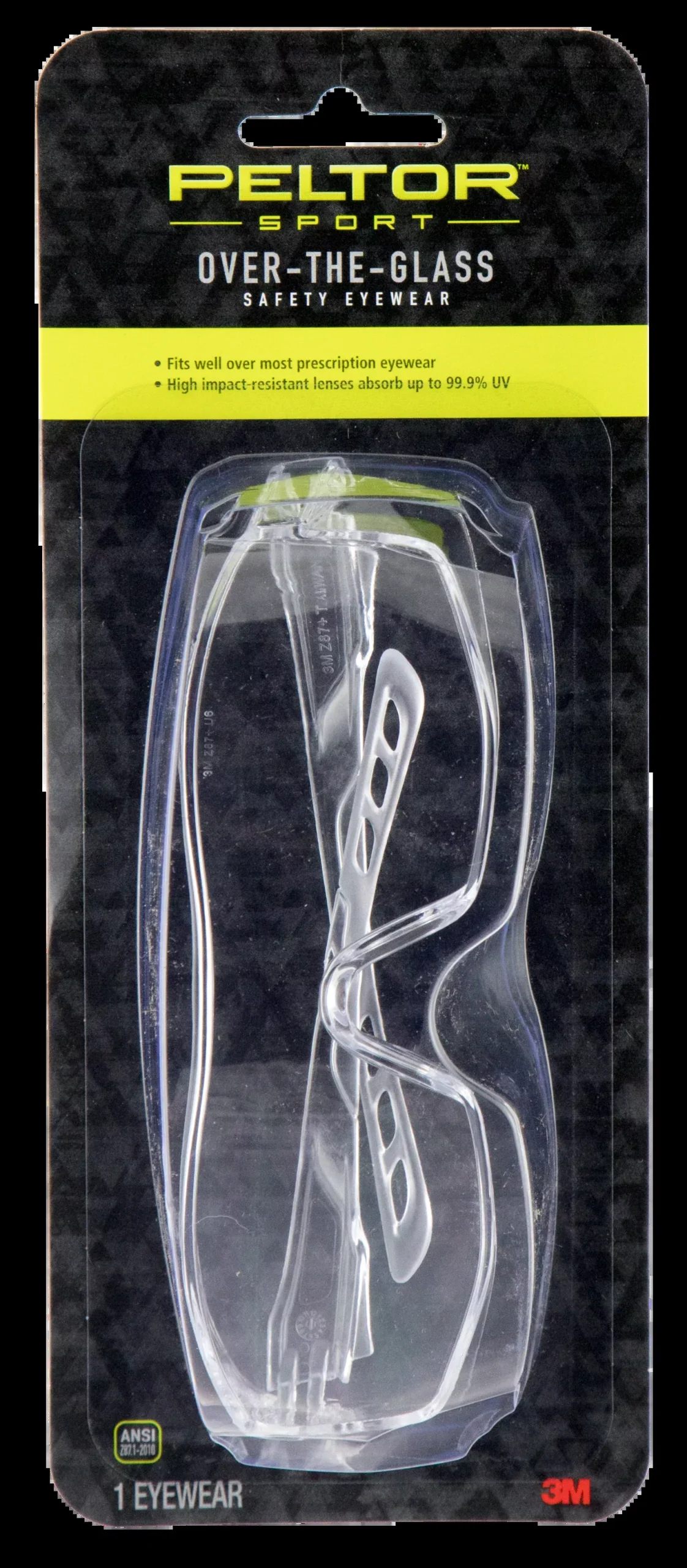 Peltor Sport Over The Glass – Eyewear Clear