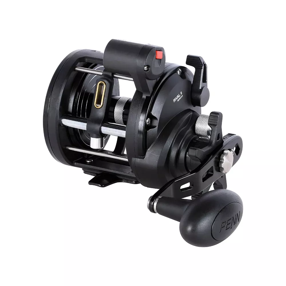 PENN RVLII30LWLH Rival II 30 Level Wind Left Hand Conventional Reel w/Line Counter [1639715]