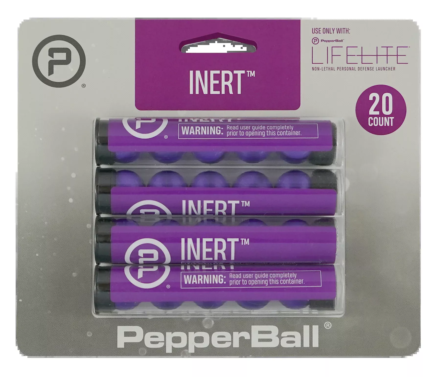 Pepperball Inert Powder .68cal – Projectile 20 Pack