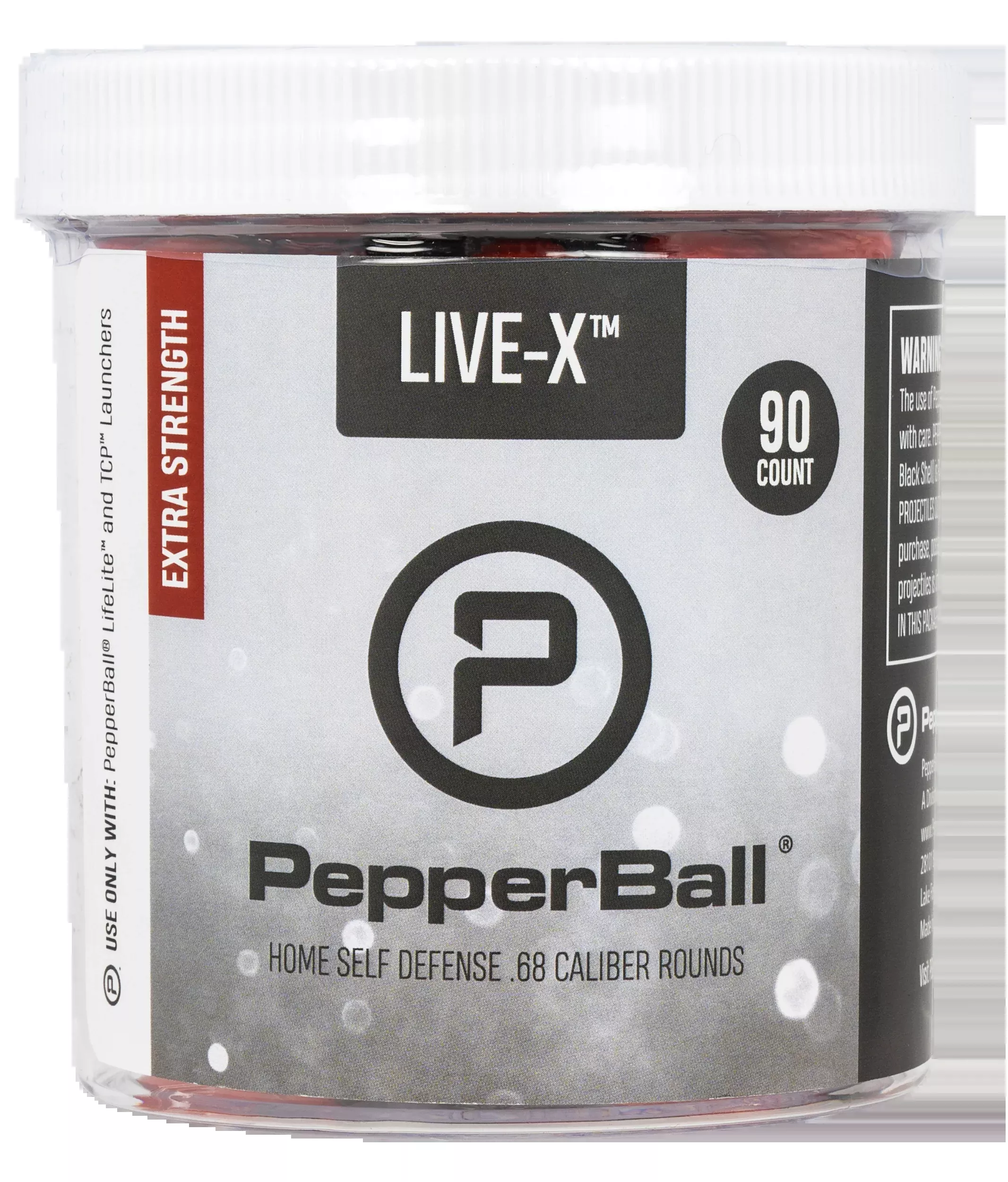 Pepperball Live-x .68cal - Projectile 90 Pack