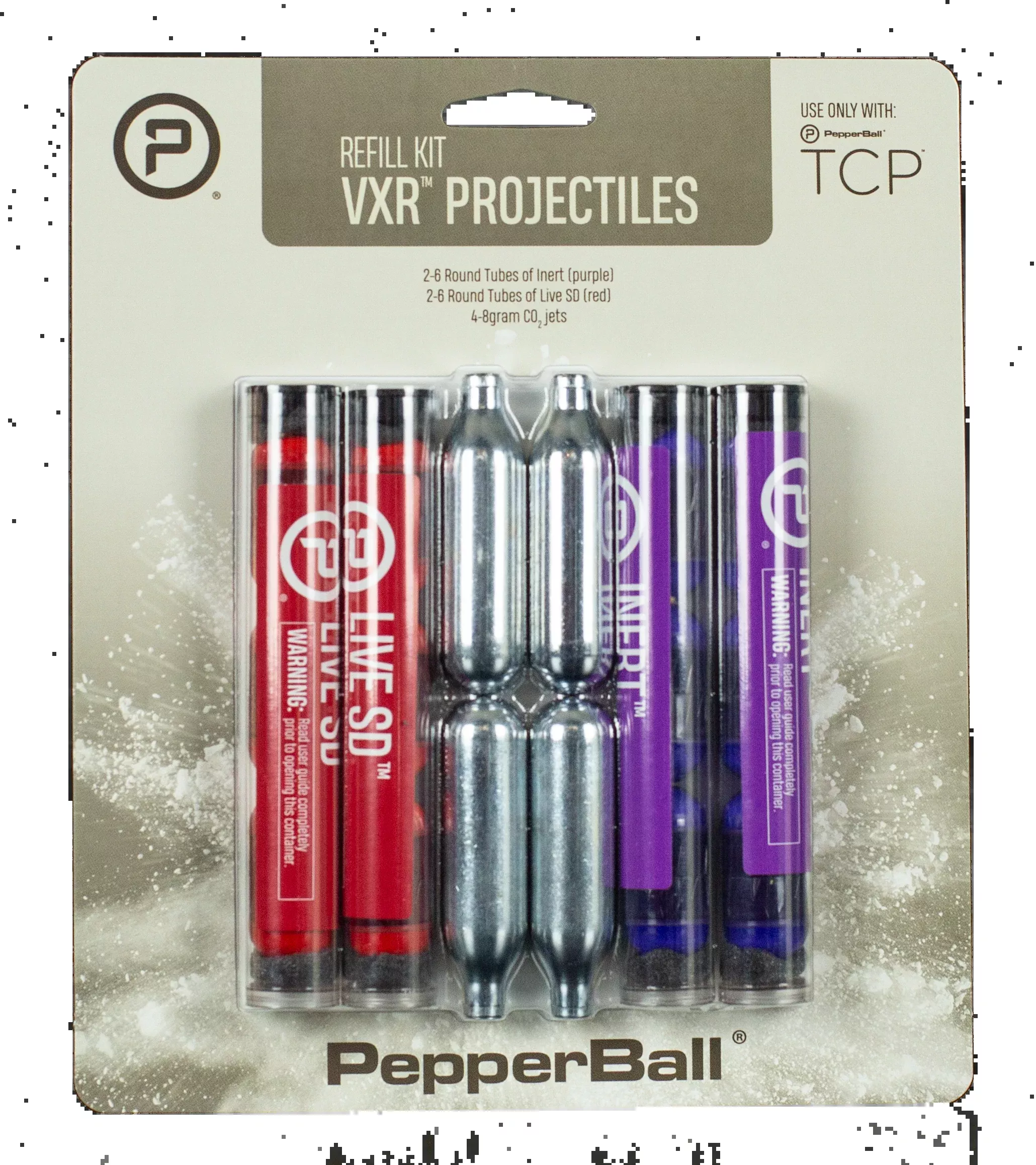 Pepperball Tcp/vxr Projectile - Refill Kit