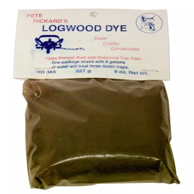 Pete Rickard HD365 Logwood Trap Dye, 8 Ounce, Black