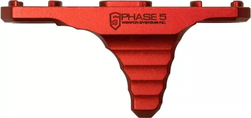 Phase 5 Mini Hand Stop M-lok - Red!