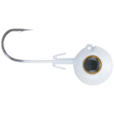 Picasso Straight Drop Jig Head #3 2Pk 3/8oz White Pearl