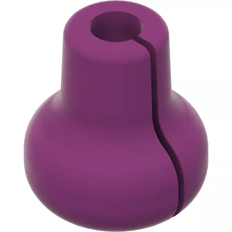 Pine Ridge Beak Button Purple – Accurate Bowstring Anchor for Archery