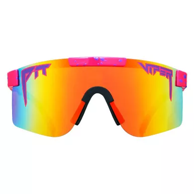 PIT VIPER The Radical Original Pink/Purple Splatter Polarized Sunglasses (the-radical-polarized)