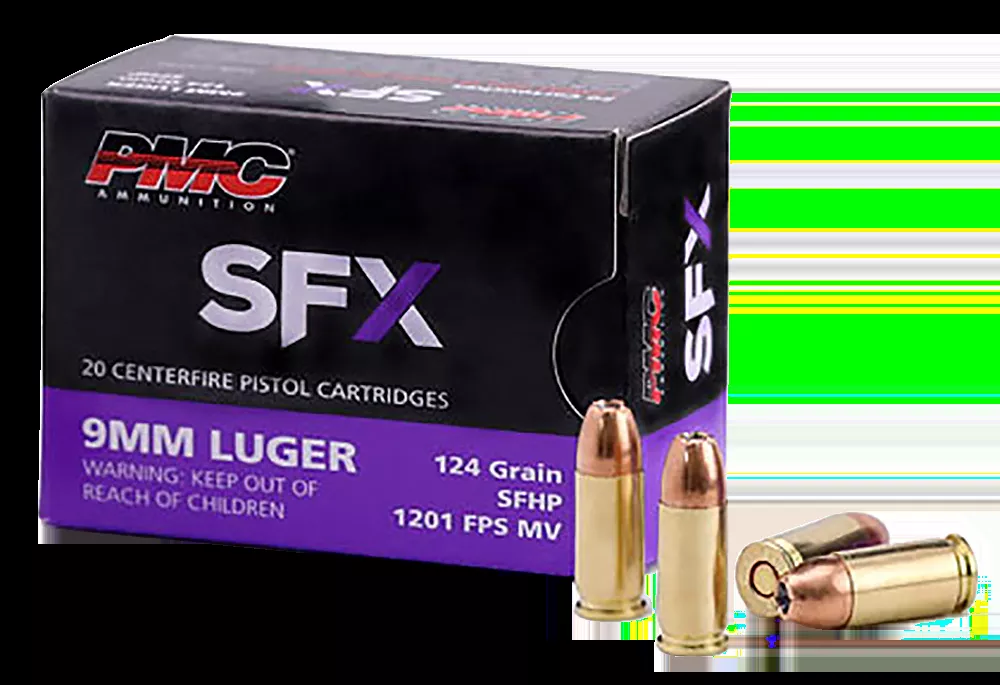 PMC Hyper-Expansion9mm Luger 124 gr StarFire Hollow Point 20 Bx/ 50 Cs