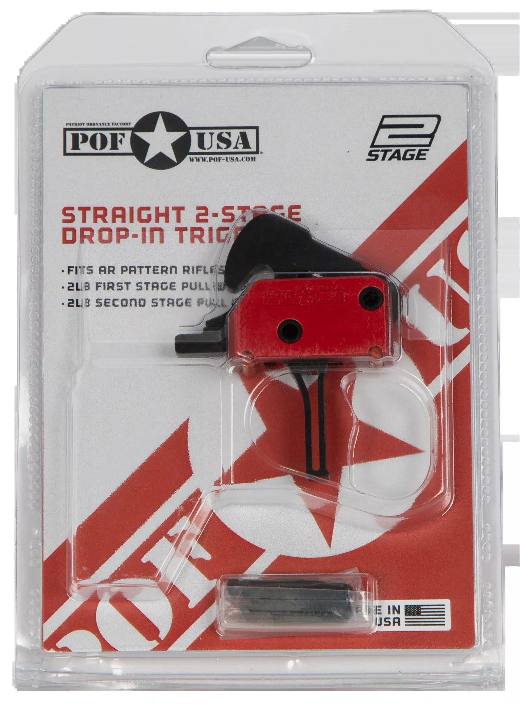 Pof Drop In Trigger 2 Stage Straight