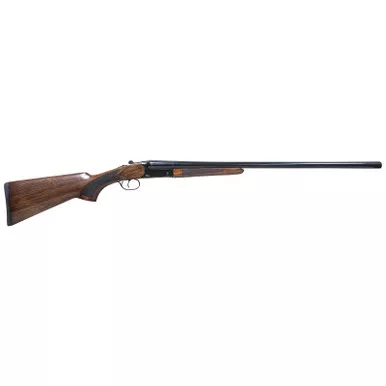 Pointer FT61228 FT6 Field Trek Full Size 12 Gauge Break Open 3" 2rd 28" Blued Side By Side Barrel, Blued Steel Receiver, Fixed Walnut Stock, Ambidextrous