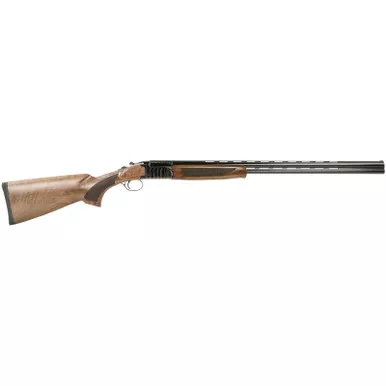Pointer KAR2828HT Acrius Full Size 28 Gauge Break Open 2.75" 2rd 28" Black Over/Under Vent Rib Barrel, Color Case Hardened Steel Receiver, Fixed Turkish Walnut Stock, Ambidextrous