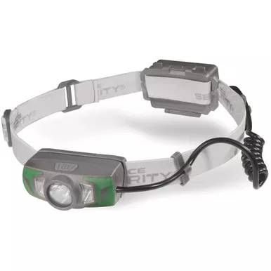 Police Security Flashlights 97743 Twin Power Headlamp, 550 Lumens, Grey