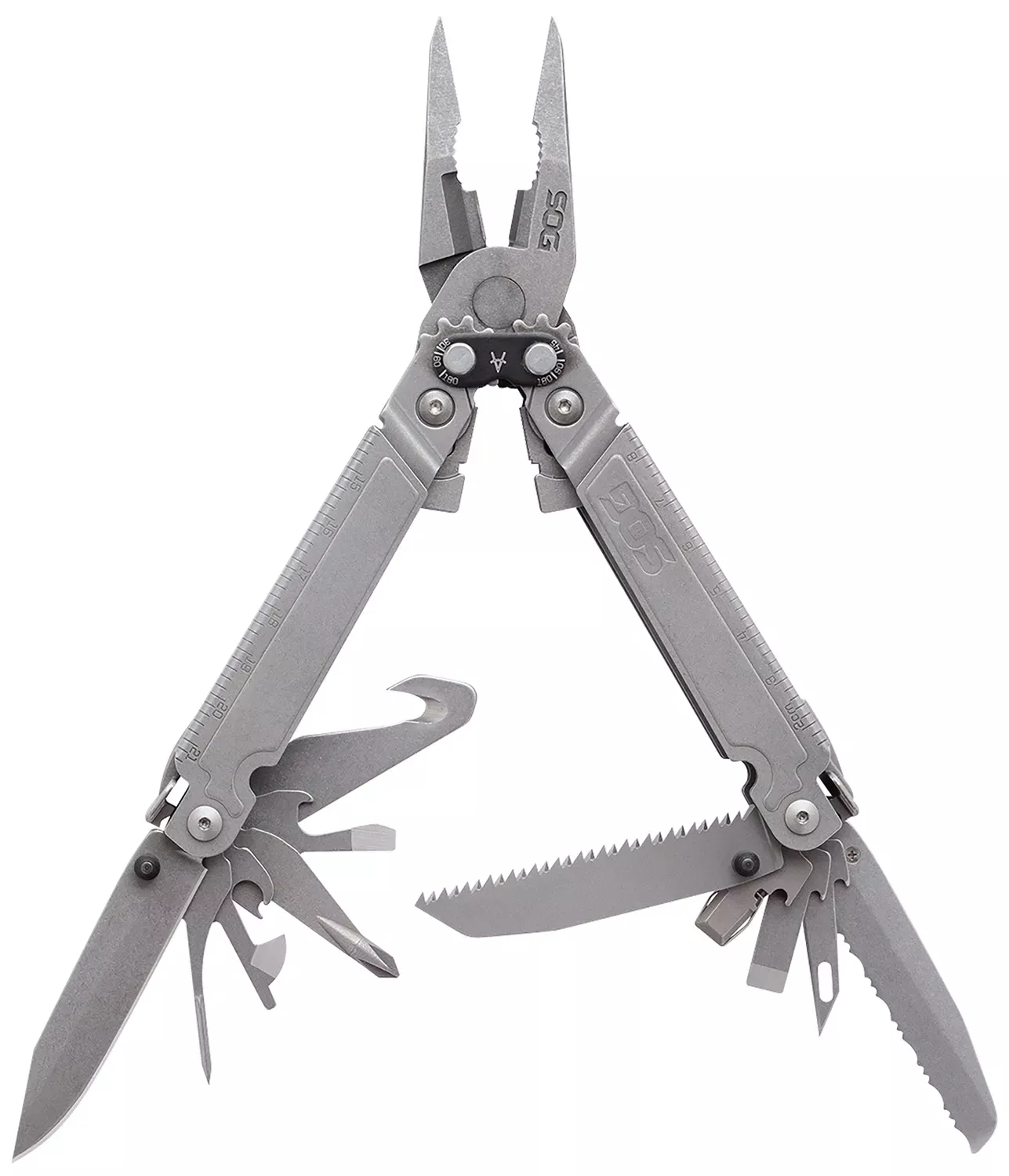 PowerAccess MT Stone Washed 5Cr15MoV Stainless Steel 6.82" Long