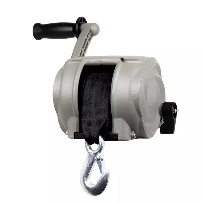 Powerwinch Premier Series Winch 2000lb, 8, Crank Arm – Saltwater Silver