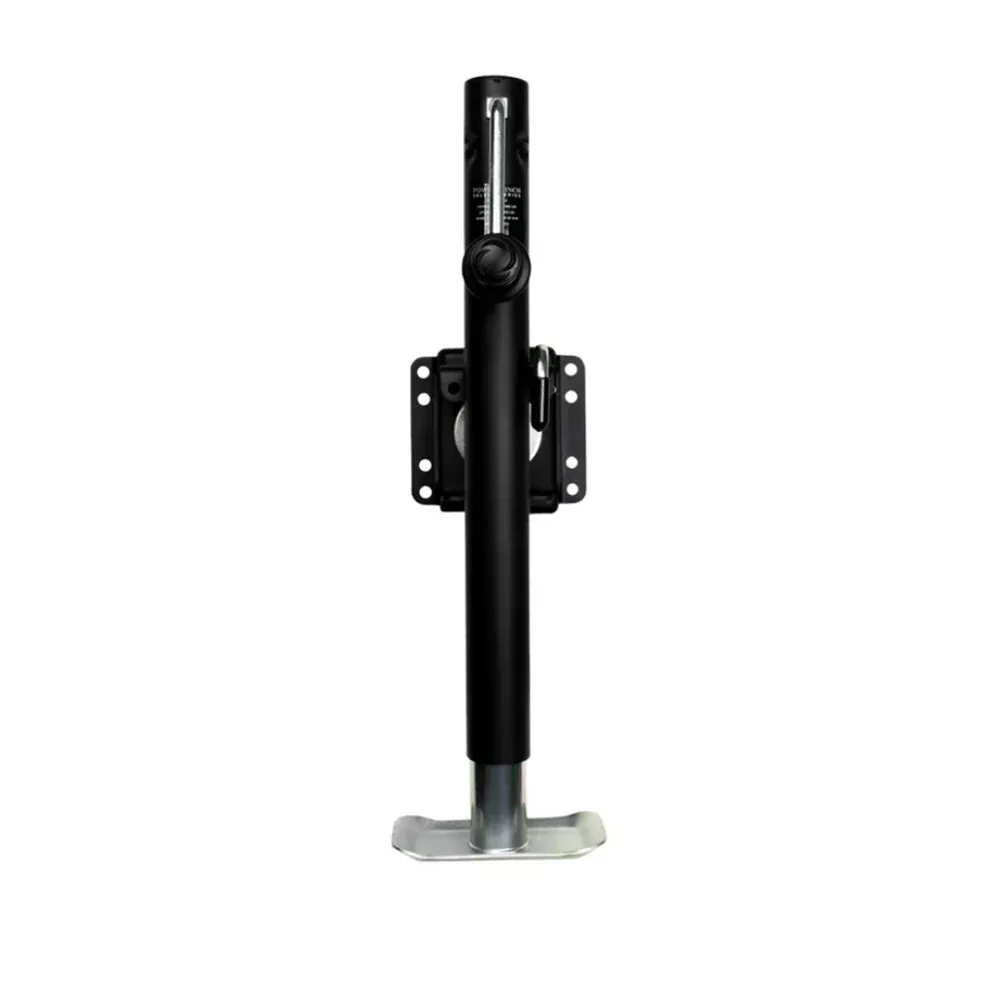 Powerwinch Select Series Jack – 2500lb, Bolt-On, Flat Plate, Carbon Black [21400-J-2500-BF-B-R]